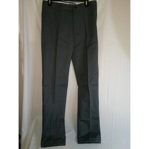 Lands End‎ Mens Tailored Fit Dress Pants Gray 31x32 Waist Cotton NWOT DISC SHIP